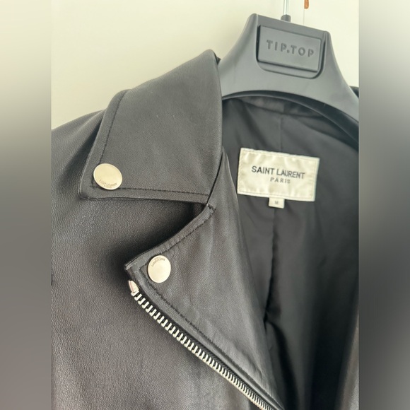 Saint Laurent Leather Jacket - Picture 5 of 8